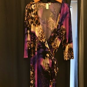 Emma and Michele wrap dress